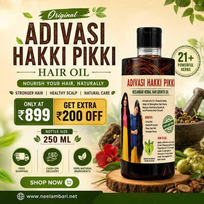 ORIGINAL ADIVASI HAKKI PIKKI HAIR Oil